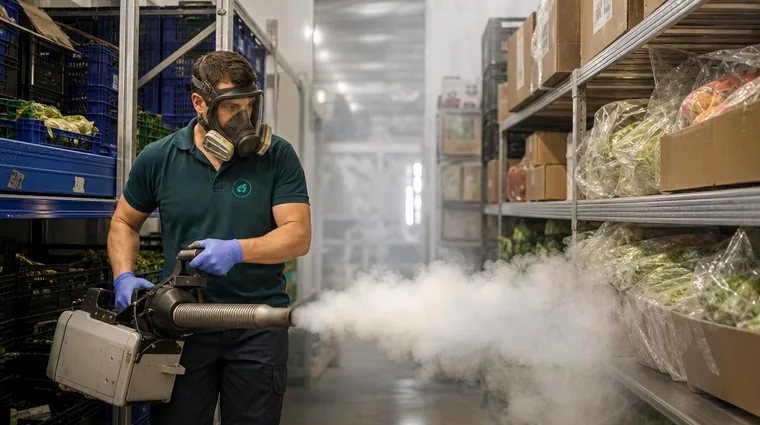 Desinfección por nebulización de Fumigaciones Mataró en Mataró